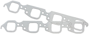 BBC Exhaust Gasket 1.92 x 1.87 Steel Square Big Block Chev 454 Pair - AF1856-14 AF1854-1412 - Aeroflow