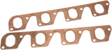 Ford Cleveland Exhaust Gasketscopper Embossed 351C Pair 2V Oval - AF1854-1204 AF1854-1604 - Aeroflow