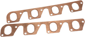 Ford Cleveland Exhaust Gasketscopper Embossed 351C Pair 2V Oval - AF1854-1204 AF1854-1604 - Aeroflow