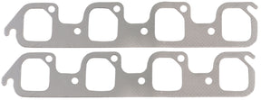 Ford Cleveland 4V Exhaust 1.92 x 2.21 Gasket Steel 351C Pair - AF1856-1812-1 AF1854-1812-1 - Aeroflow