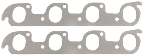 Ford Cleveland 2V Exhaust 1.60 x 1.99 Gasket Steel 351C Pair - AF1856-1812 AF1854-1812 - Aeroflow