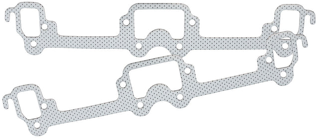 SB Chrysler Exhaust Gaskets 1.25 x 1.75 Small Block 318 Pair - AF1856-1912 AF1854-1912 - Aeroflow