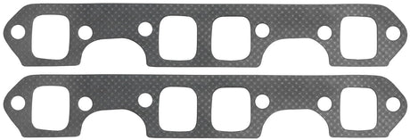 Holden V8 Exhaust Gaskets Steel 253 308 Early Pair - AF1856-2212 AF1854-2212 - Aeroflow