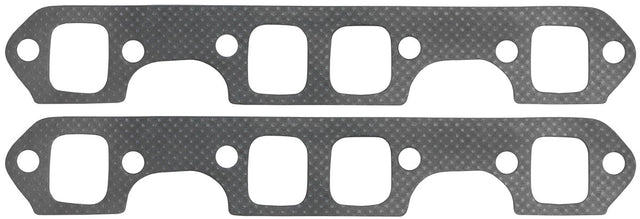 Holden V8 Exhaust Gaskets Steel 253 308 Early Pair - AF1856-2212 AF1854-2212 - Aeroflow