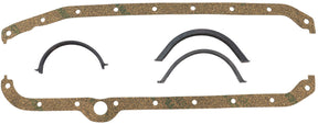 SBC Oil Pan Gasket Cork R/H Dipstick Small Block Chev 350 - AF1854-1207-1 AF1856-1207-1 - Aeroflow