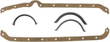 SBC Oil Pan Gasket Cork L/H Dipstick Small Block Chev 350 - AF1854-1207 AF1856-1207 - Aeroflow