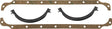 SB Chrysler Oil Pan Gasket Cork Small Block 273 318 340 AF1856-1907 - Aeroflow