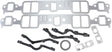 SBC Intake Gaskets 1.23 x 1.99 Graphite Small Block Chev 350 Pair AF1857-1210 - Aeroflow