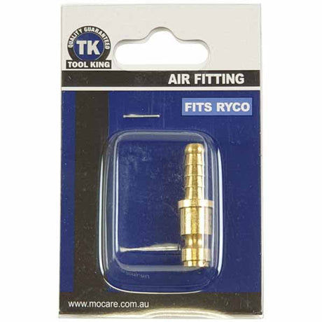 RYCO Air Fitting Equivalent Adaptor 5/16" (8mm) Hose/Tail - Tool King | Universal Auto Spares