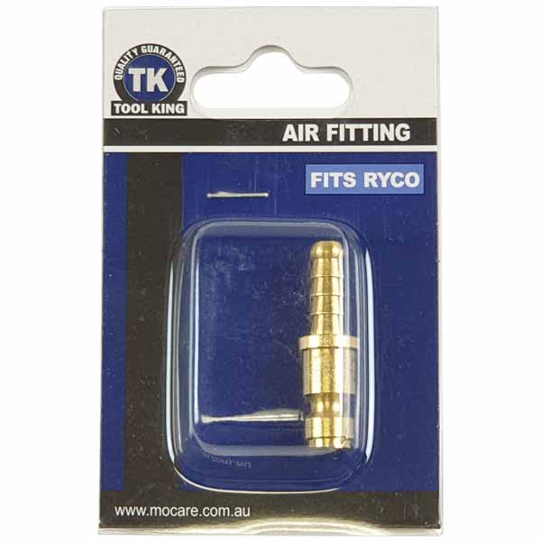 RYCO Air Fitting Equivalent Adaptor 5/16" (8mm) Hose/Tail - Tool King