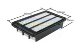 Air Filter (WA5436) Honda Civic AF1903 - Transgold | Universal Auto Spares