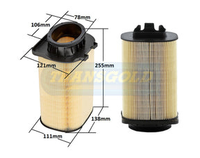 Air Filter (WA5400) Mercedes W212 2ltr 13-16 GLC 2ltr X253 15-19 AF1929 - Transgold | Universal Auto Spares