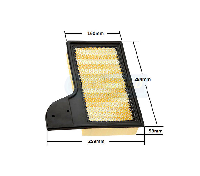 Air Filter (WA5458) Ford Mustang 14-on AF1942 - Transgold | Universal Auto Spares