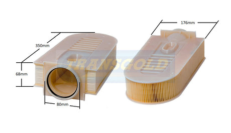 Air Filter Mercedes Diesel (C/E, ML Class) AF1944 - Transgold | Universal Auto Spares