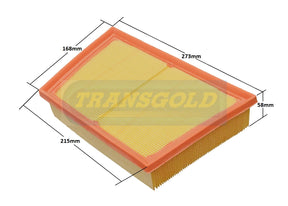 Air Filter Range Rover Evoque 2ltr 18-20 AF1982 - Transgold | Universal Auto Spares