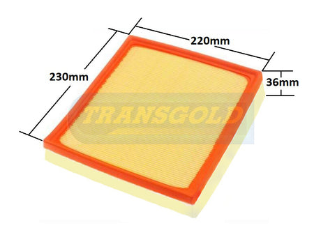 Air Filter Subaru Xv2.0ltr 2017 On Forester 2.5ltr 2018 On AF1986 - Transgold | Universal Auto Spares