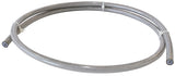 SS Teflon Braided Hose -3AN CC3M Silver 3.5mm ID 6.3mm OD AF200-03-3MCC - Aeroflow