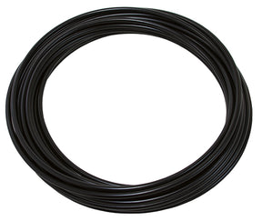SS Teflon Braided Hose -3AN CC6M Black 3.5mm ID 6.3mm OD AF200-03-6MBLKC - Aeroflow