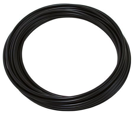 SS Teflon Braided Hose -3AN CC6M Black 3.5mm ID 6.3mm OD AF200-03-6MBLKC - Aeroflow