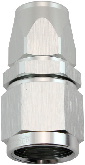 Stepped Straight End -6 Hose To -8AN Reducer Hose End Silveteflon AF201-06-08DS - Aeroflow