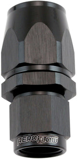 Stepped Straight End -8 Hose To -6AN Expander Hose End Black Teflon AF201-08-06DBLK - Aeroflow
