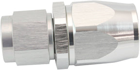 Stepped Straight End -8 Hose To -6AN Expander Hose End Silver Teflon AF201-08-06DS - Aeroflow