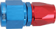 Stepped Straight End -8 Hose To -10AN Reducer Hose End Blue Teflon AF201-08-10D - Aeroflow