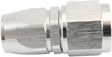 Stepped Straight End -8 Hose To -10AN Reducer Hose End Silver Teflon AF201-08-10DS - Aeroflow