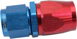Stepped Straight End -10 Hose To -8AN Expander Hose End Blue Teflon AF201-10-08D - Aeroflow