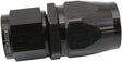 Stepped Straight End -10 Hose To -8AN Expander Hose End Black Teflon AF201-10-08DBLK - Aeroflow