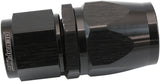 Stepped Straight End -10 Hose To -8AN Expander Hose End Black Teflon AF201-10-08DBLK - Aeroflow