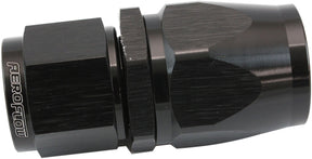 Stepped Straight End -10 Hose To -8AN Expander Hose End Black Teflon AF201-10-08DBLK - Aeroflow