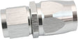Stepped Straight End -10 Hose To -8AN Expander Hose End Silver Teflon AF201-10-08DS - Aeroflow