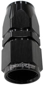 Alloy Straight Hose End -10AN Black Swivel Nut Suit Teflon AF201-10DBLK - Aeroflow