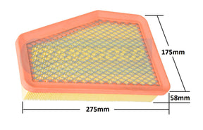 Air Filter (WA5567) Jeep Cherokee KL 13-on AF2022 - Transgold | Universal Auto Spares