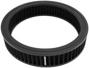 Round Air Filter 11" x 2-1/8" Washable Cotton Element AF2041-1200 - Aeroflow