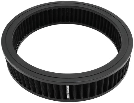 Round Air Filter 11" x 2-1/8" Washable Cotton Element AF2041-1200 - Aeroflow