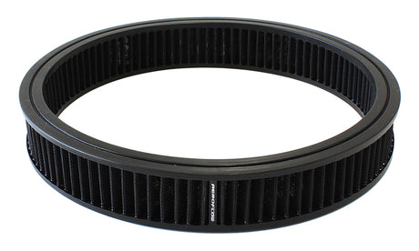Round Air Filter 14" x 3" A133 Equiv Cotton Cotton Eleme AF2041-1650 - Aeroflow