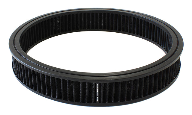 Round Air Filter 14" x 3" A133 Equiv Cotton Cotton Eleme AF2041-1650 - Aeroflow