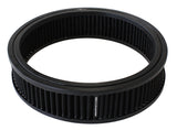 Round Air Filter 9" x 2" Washable Cotton Element AF2041-3527 - Aeroflow