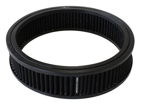 Round Air Filter 9" x 2" Washable Cotton Element AF2041-3527 - Aeroflow