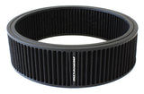 Round Air Filter 14" x 4" Washable Black Element AF2041-3750 - Aeroflow