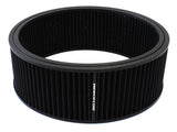 Round Air Filter 14" x 5" Washable Cotton Element AF2041-3760 - Aeroflow