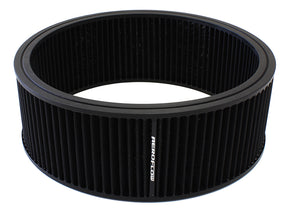 Round Air Filter 14" x 5" Washable Cotton Element AF2041-3760 - Aeroflow