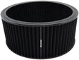 Round Air Filter 14" x 6" Washable Cotton Element AF2041-3770 - Aeroflow