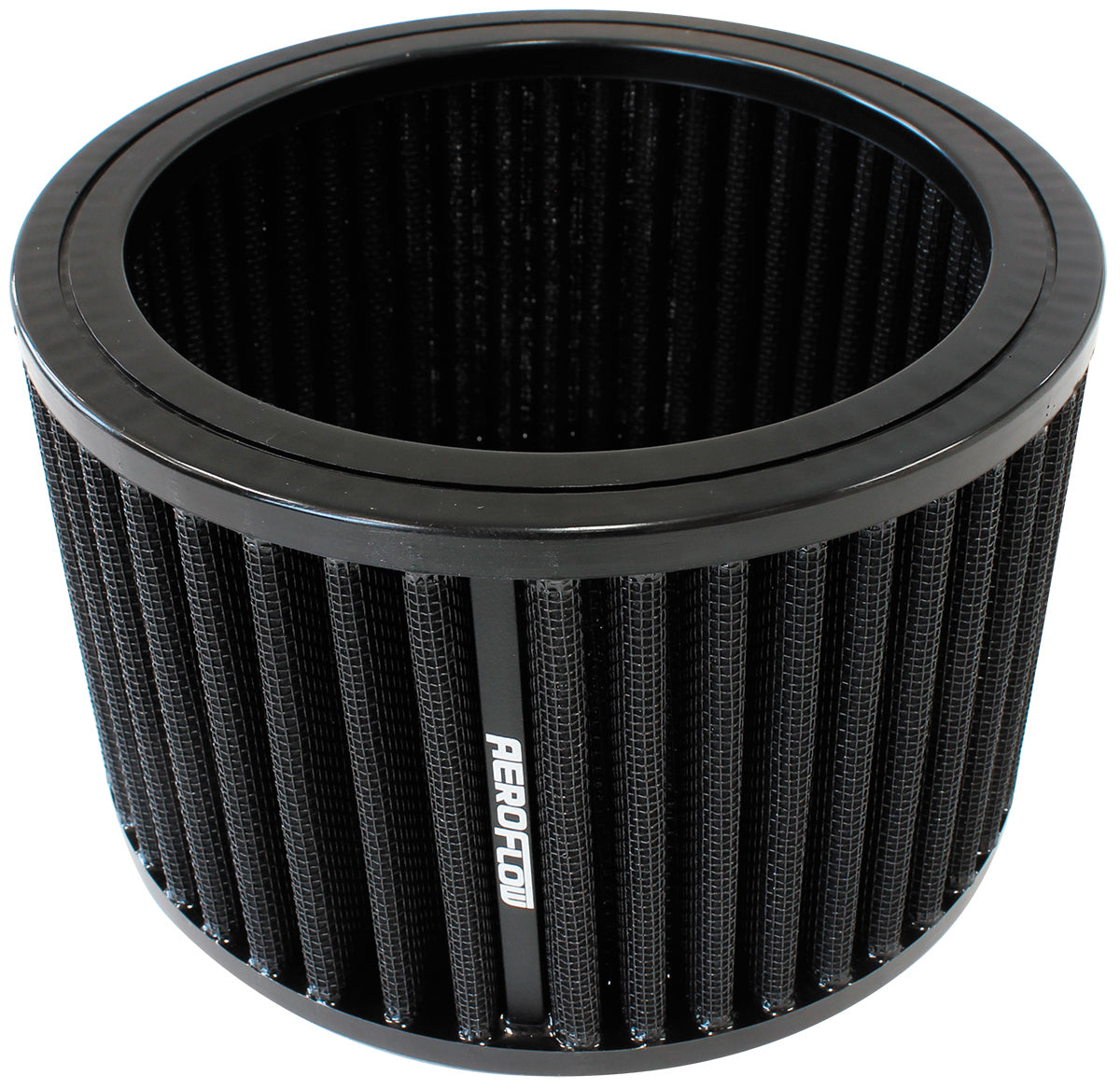 Round Air Filter 6-3/8" x 4" Cotton Element AF2041-3981 - Aeroflow