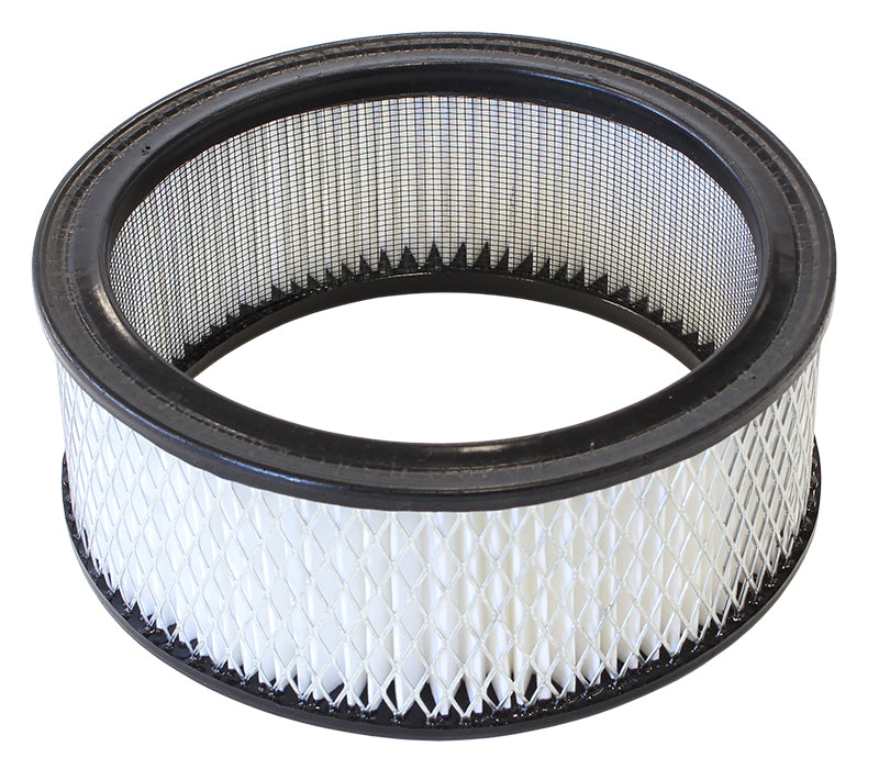 Round Air Filter 6-3/8 x 2-1/2 Paper Element Suits Mr G Scoophilborn - 2046-2116 AF2046-2116 - Aeroflow