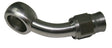 -3AN 45 Deg Banjo 7/16" Stainless Suit Teflon AF209-03 - Aeroflow