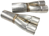 Merge Collector 2.5" To 3.5" 304 S/S 2 Into 1 AF2250-350 - Aeroflow