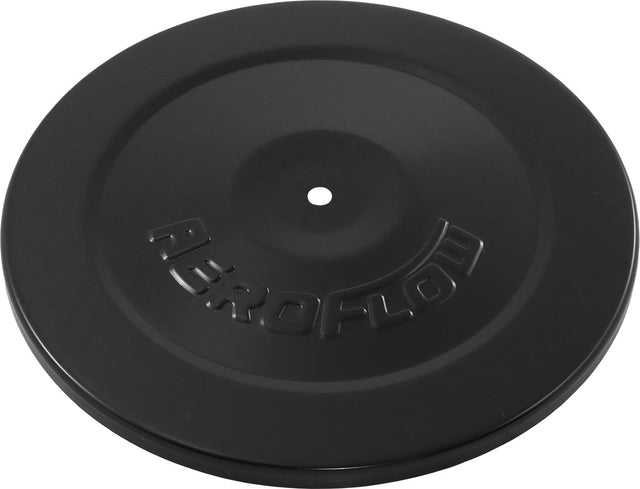 7" Black Steel Top Plate Lid Air Filter AF2251-0722 - Aeroflow